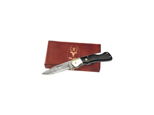 Muela folding wood damascus - muela,