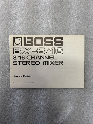 Boss manuale del - boss,